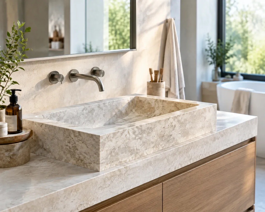 Limestone Sink What to Know Before Buying Care Guide