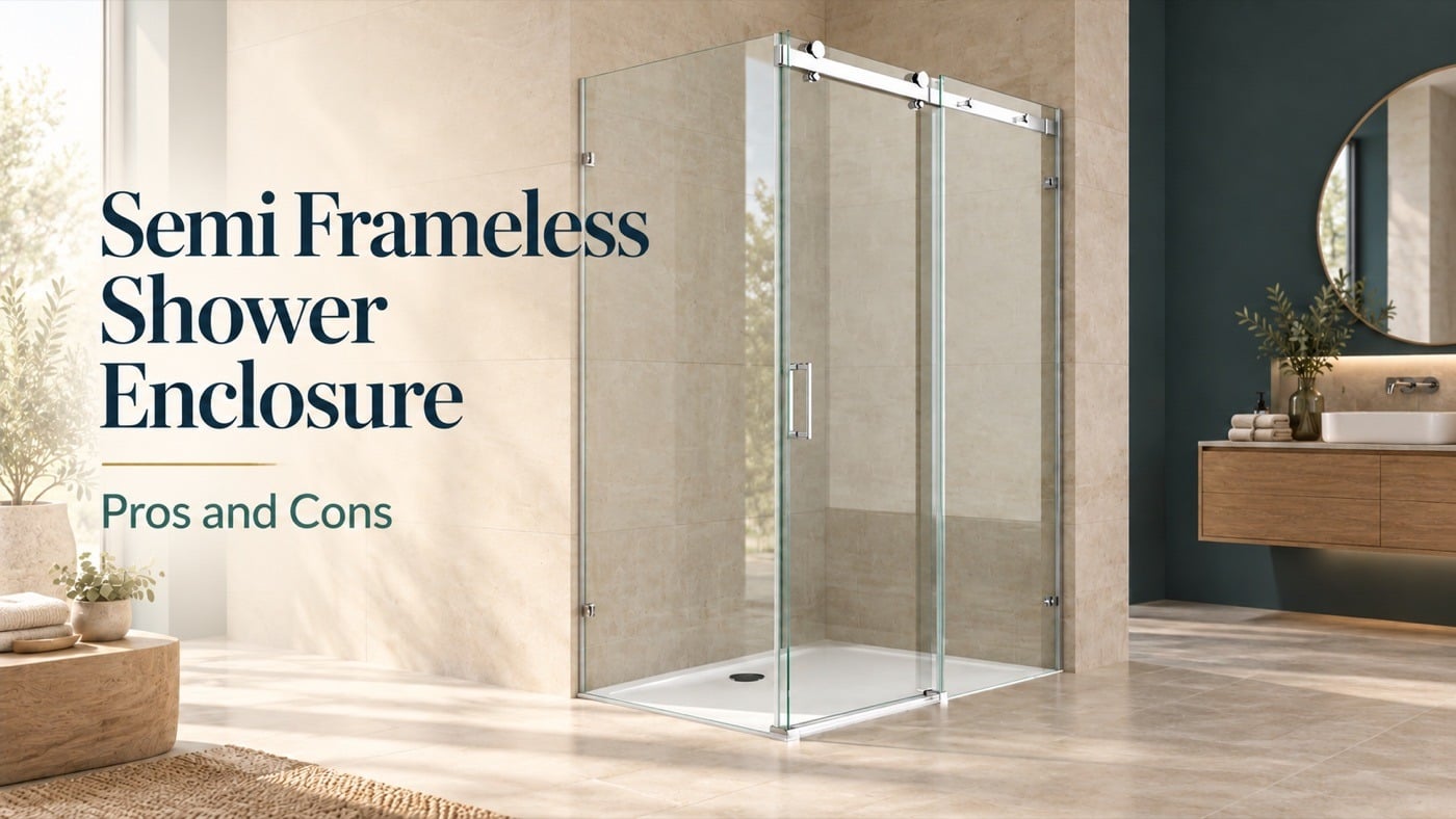 Semi Frameless Shower Enclosure Pros and Cons